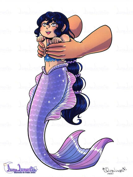 YCH Commission for mermaidchan05